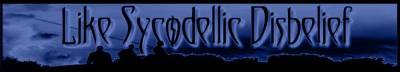 logo Like Sycodellic Disbelief